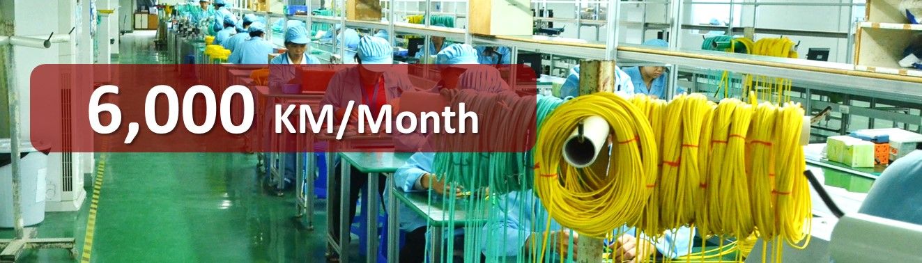 MTP® MPO-kabelproductiecapaciteit